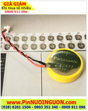 CMOS CR2477, Pin nuôi nguồn CMOS Panasonic CR2477 lithium 3V chính hãng, Xuất xứ Indonesia